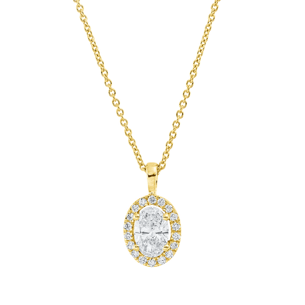 Brogle Classic Kette mit Diamantanhänger Brogle Classic Kette mit Diamantanhänger