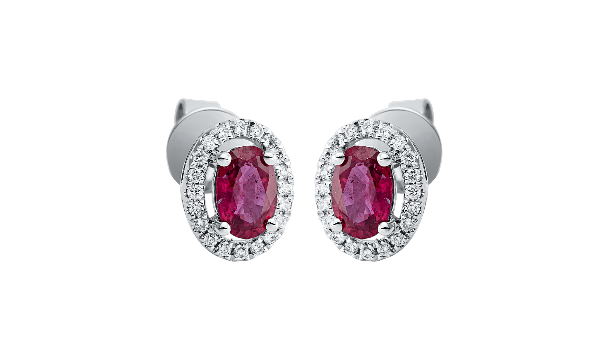 Brogle Classic ruby stud earrings Brogle Classic ruby stud earrings