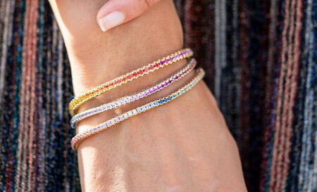 ks brogle farbstein armschmuck