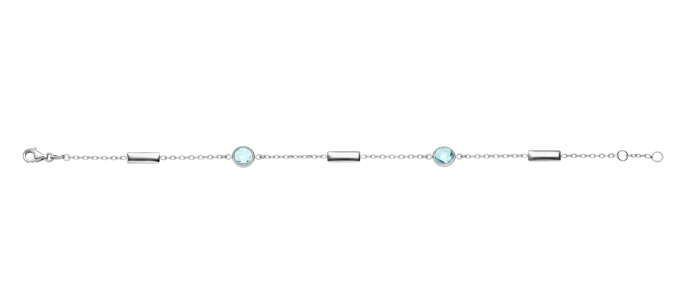 Brogle Classic blue topaz bracelet