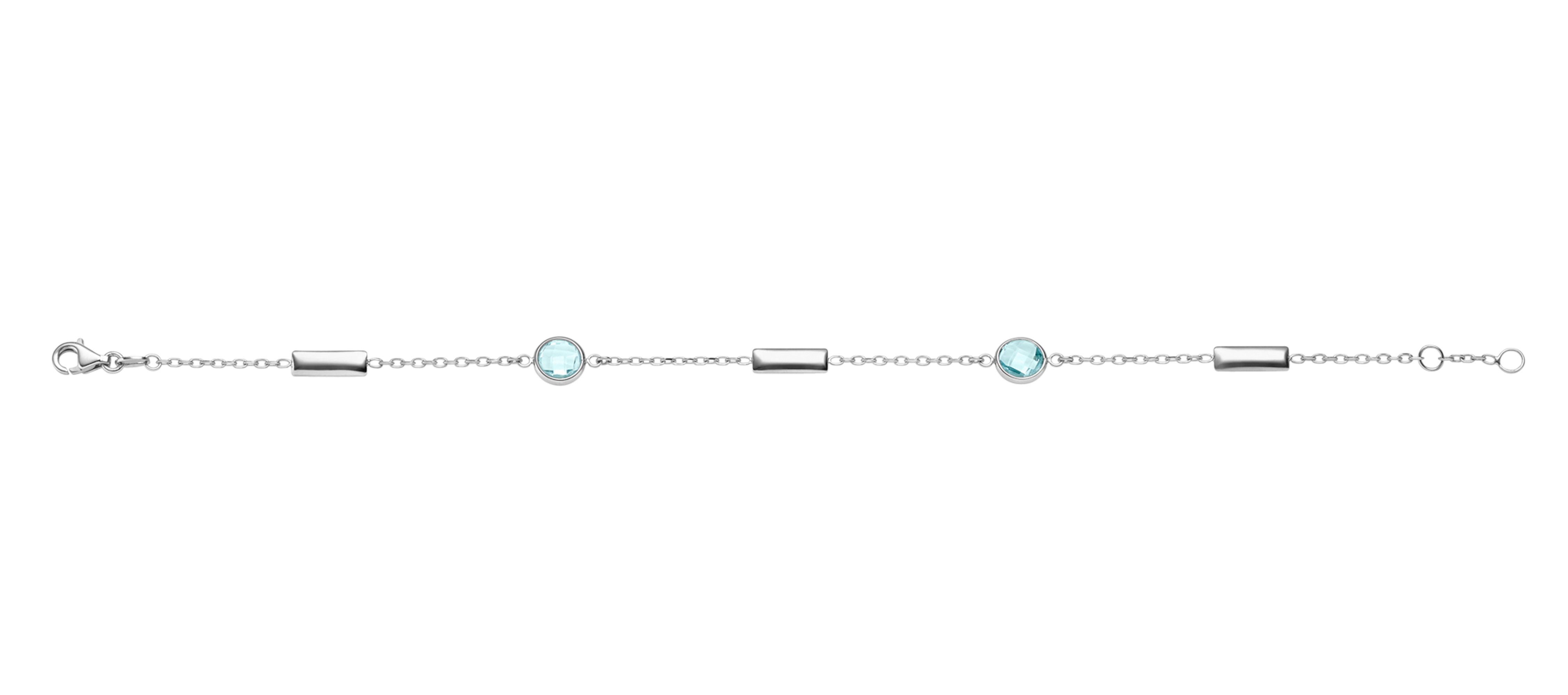 Brogle Classic blue topaz bracelet Brogle Classic blue topaz bracelet
