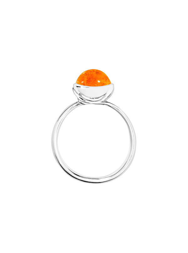Tamara Comolli Bouton Mandarin-Granat S Ring