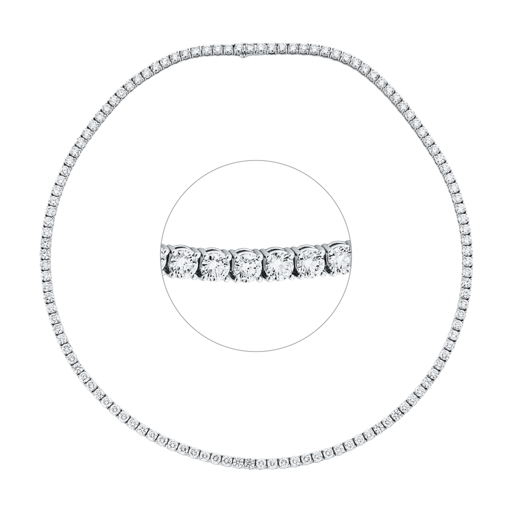 Brogle Selection tennis necklace