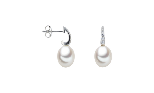 Brogle Classic freshwater pearl earrings