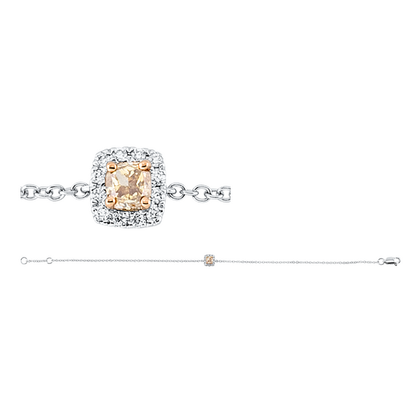 Brogle Classic Bicolor Diamantarmband