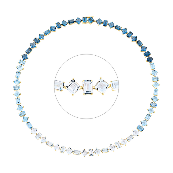 Brogle Selection coloured stone necklace