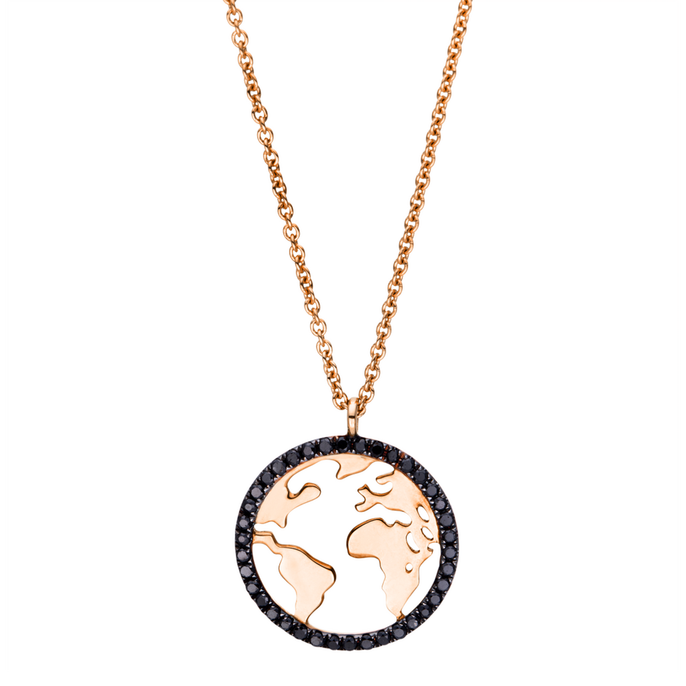 Brogle Selection Spirit gold chain with diamond pendant