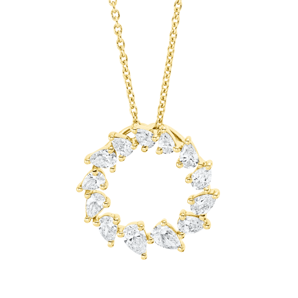 Brogle Classic Kette mit Diamantkreis Brogle Classic Kette mit Diamantkreis