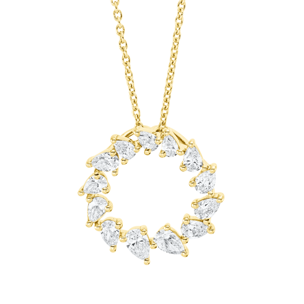 Brogle Classic Kette mit Diamantkreis Brogle Classic Kette mit Diamantkreis