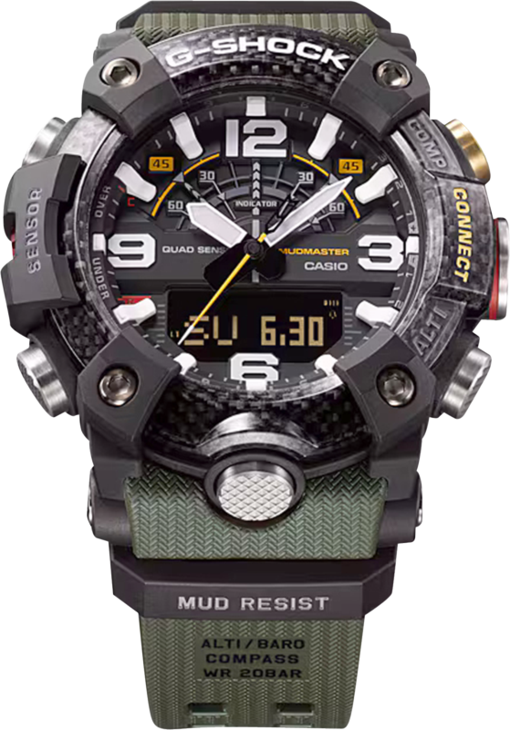 CASIO G-SHOCK MUDMASTER 52mm CASIO G-SHOCK MUDMASTER 52mm