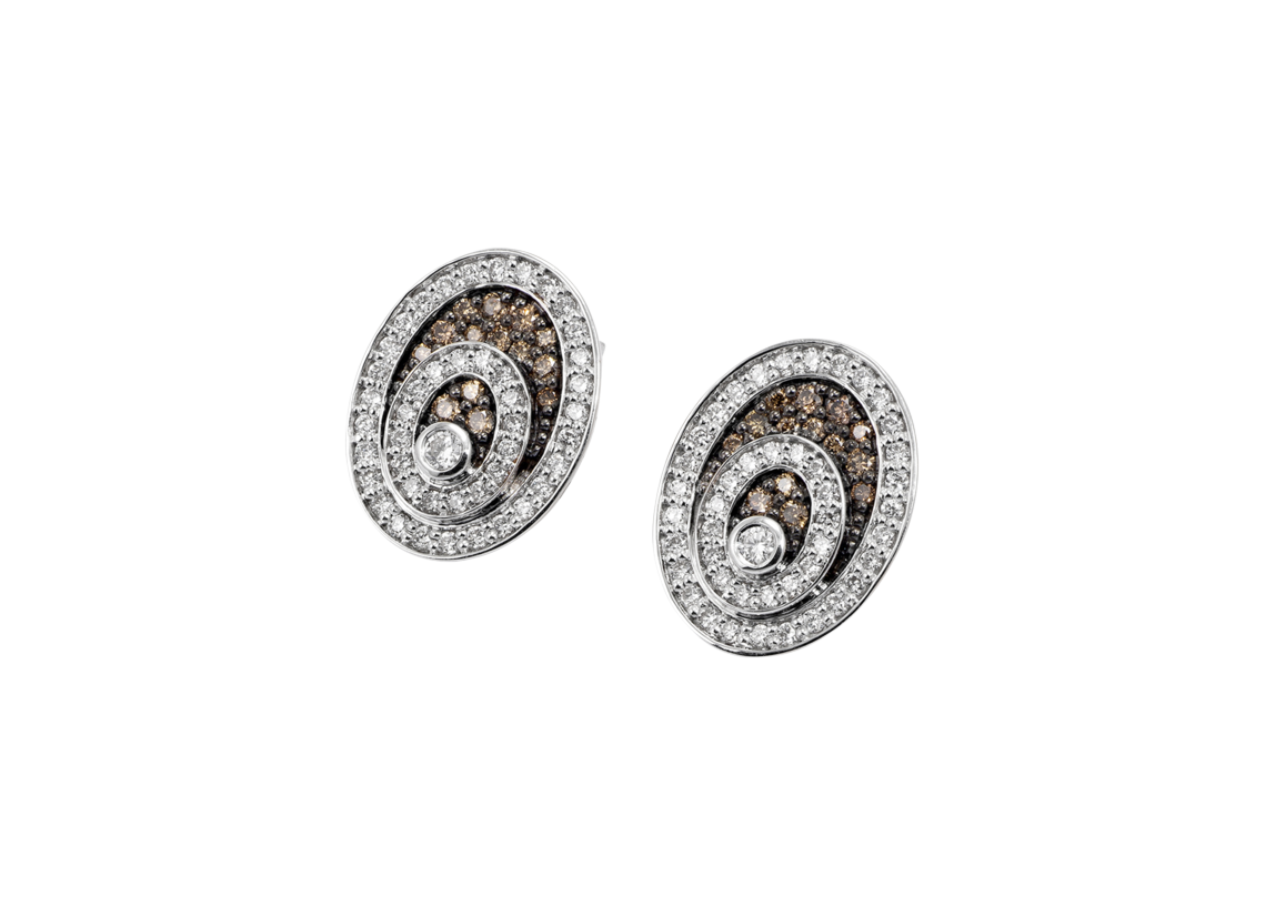Ponte Vecchio Gioielli Saturno stud earrings