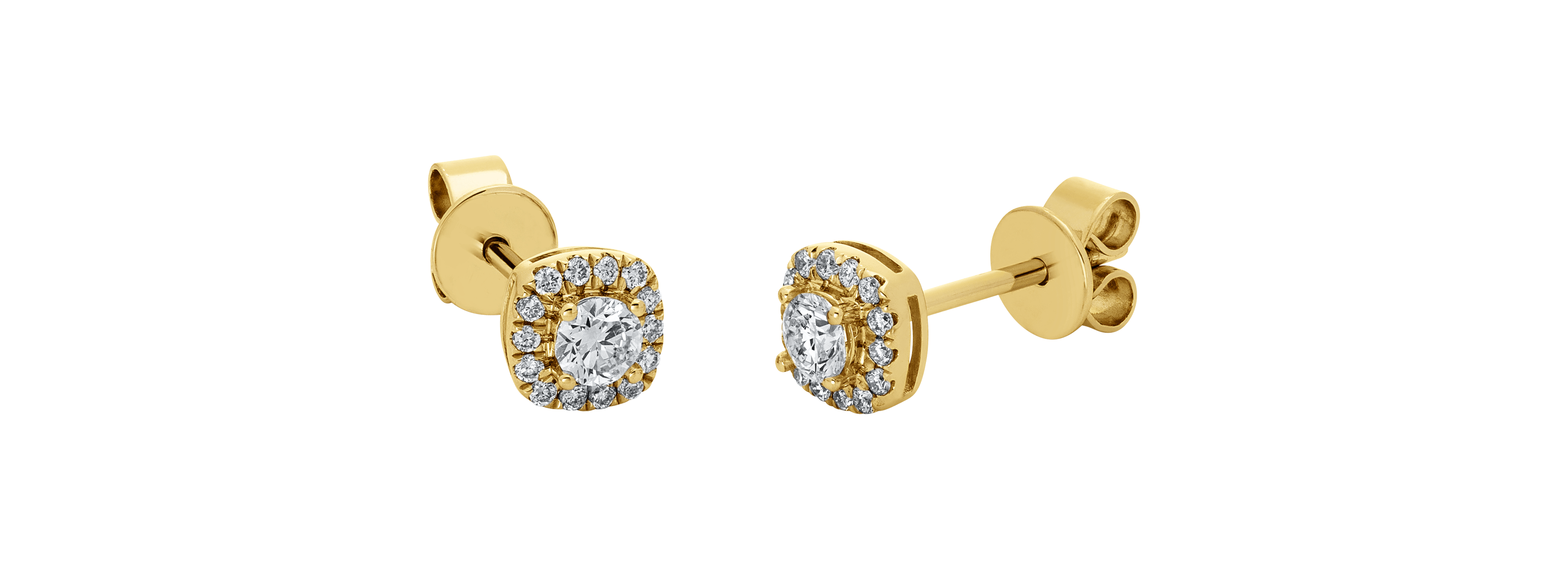 Brogle Selection Illusion Stud Earrings Brogle Selection Illusion Stud Earrings