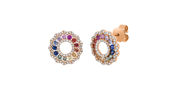 Brogle Classic sapphire tube plug Rainbow