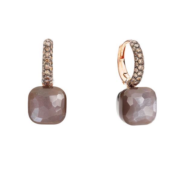 Pomellato Nudo moonstone earrings