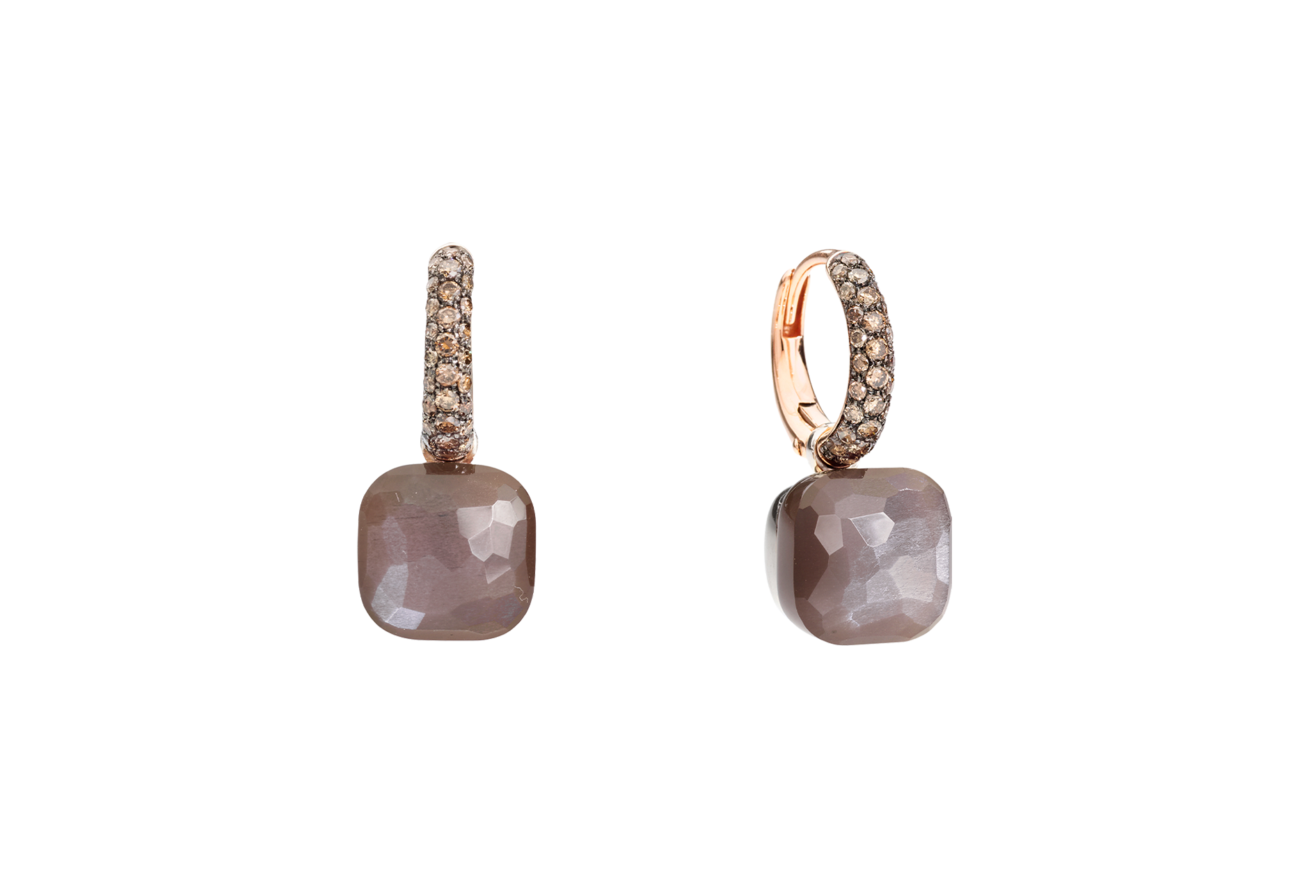 Pomellato Nudo moonstone earrings Pomellato Nudo moonstone earrings