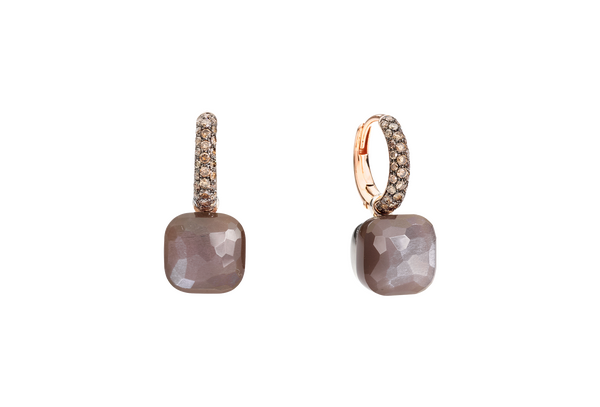 Pomellato Nudo moonstone earrings Pomellato Nudo moonstone earrings