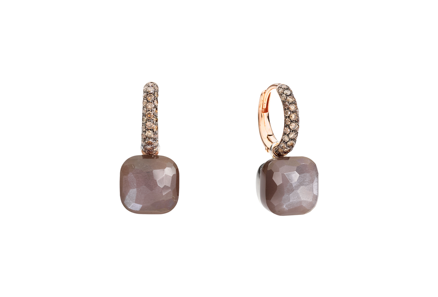 Pomellato Nudo moonstone earrings Pomellato Nudo moonstone earrings