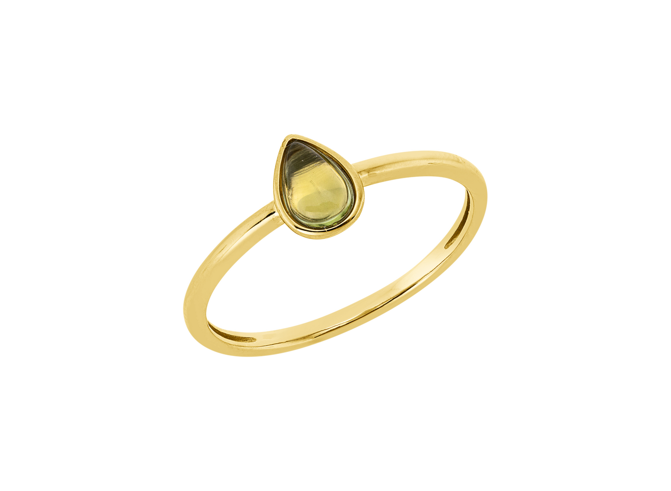 Brogle Classic peridot ring
