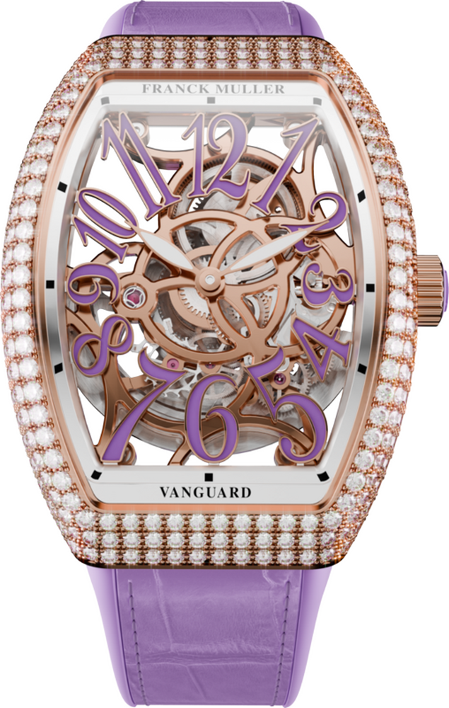 Franck Muller Vanguard Slim Skeleton 46.3 x 35mm