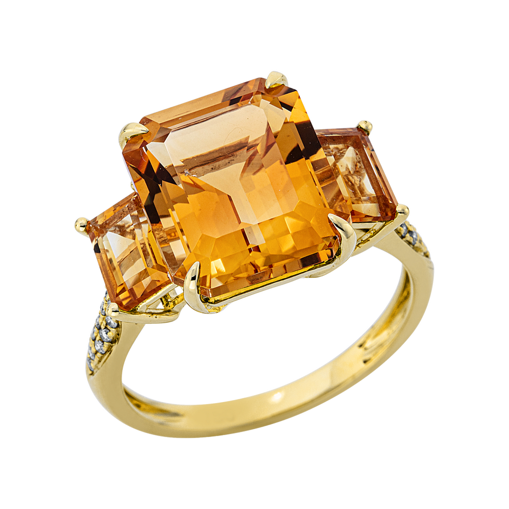 Brogle Selection Felicity citrine ring