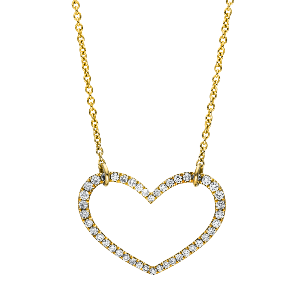 Brogle Classic Kette mit Diamantherz Brogle Classic Kette mit Diamantherz