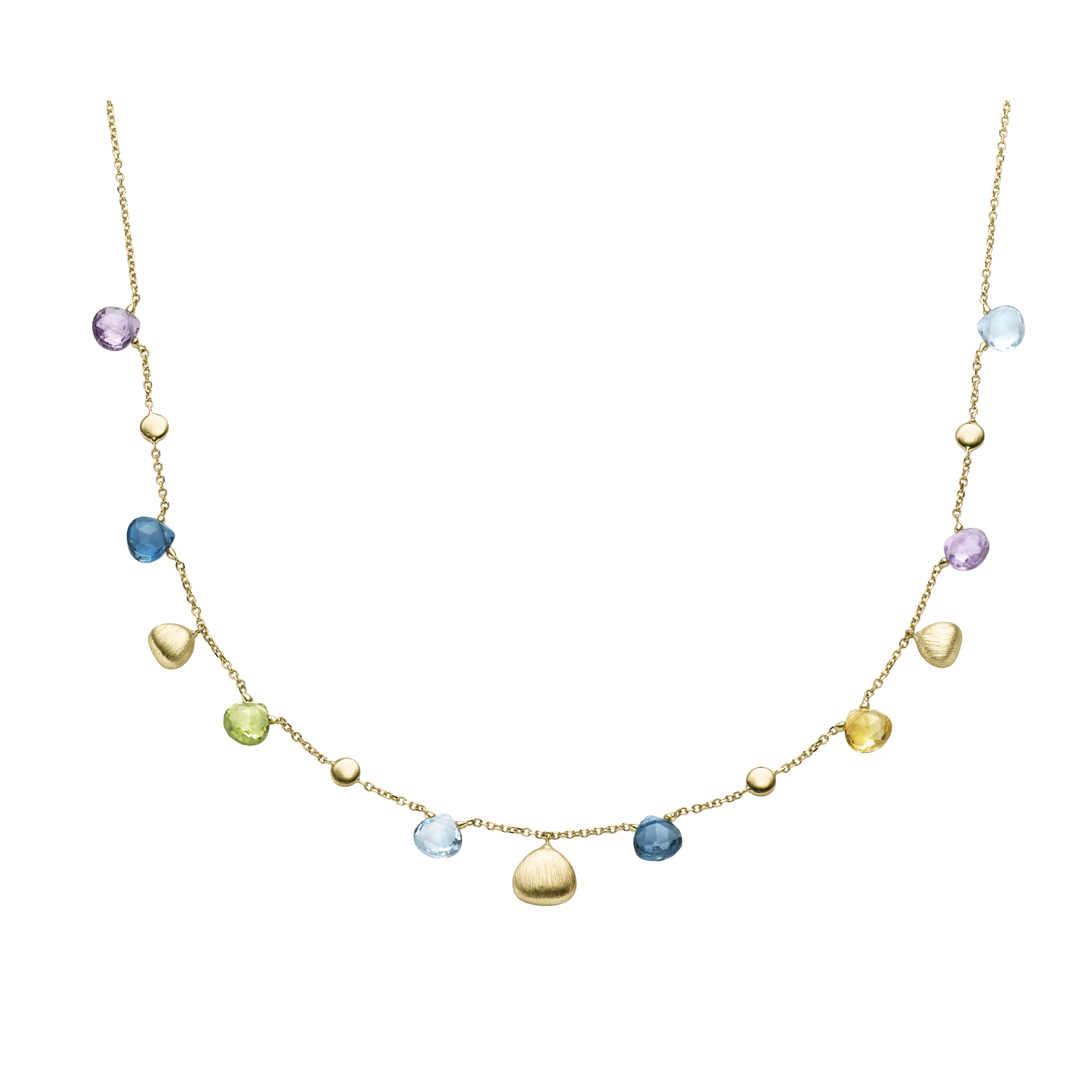 Brogle Classic Ankerkette mit Farbsteinen 1mm Brogle Classic Ankerkette mit Farbsteinen 1mm