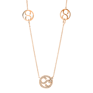 Brogle Selection Icons necklace with diamond pendant