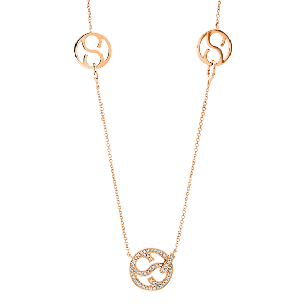 Brogle Selection Icons necklace with diamond pendant Brogle Selection Icons necklace with diamond pendant
