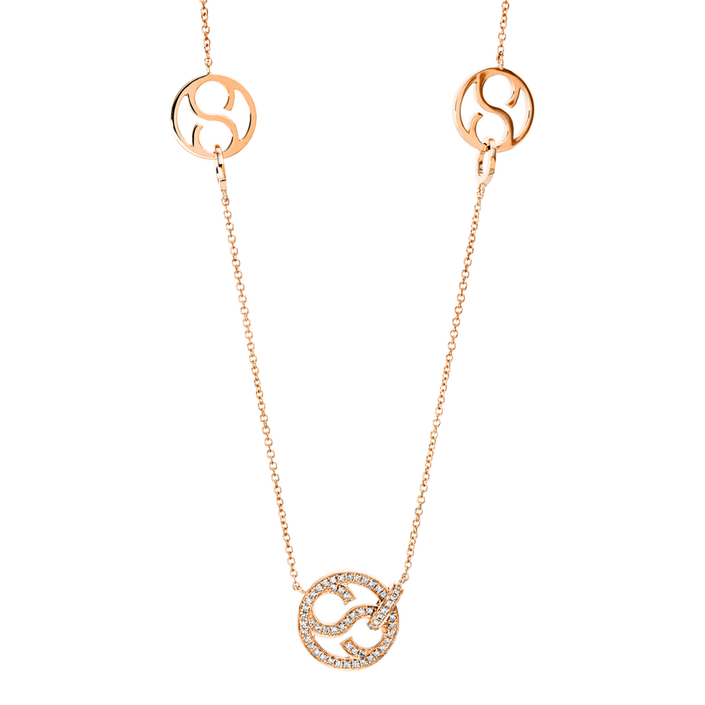 Brogle Selection Icons necklace with diamond pendant Brogle Selection Icons necklace with diamond pendant