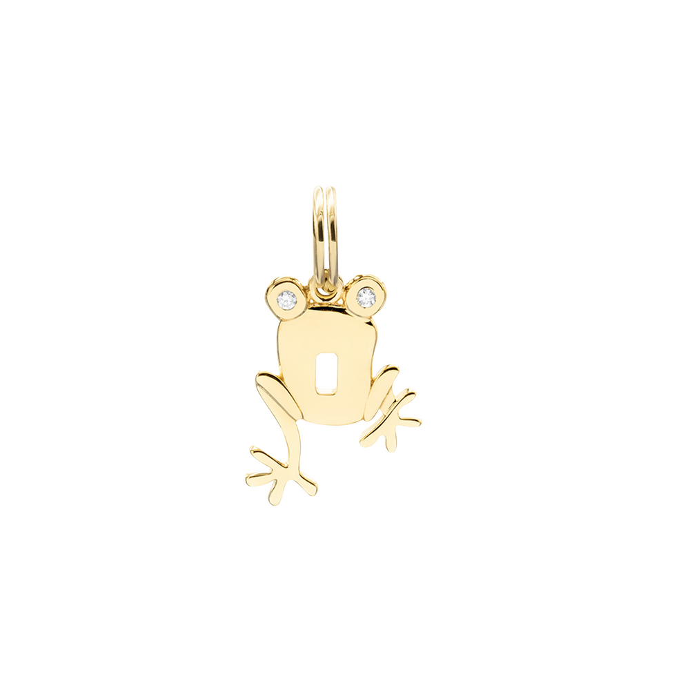 Mattioli Puzzle Charms Frog Pendant