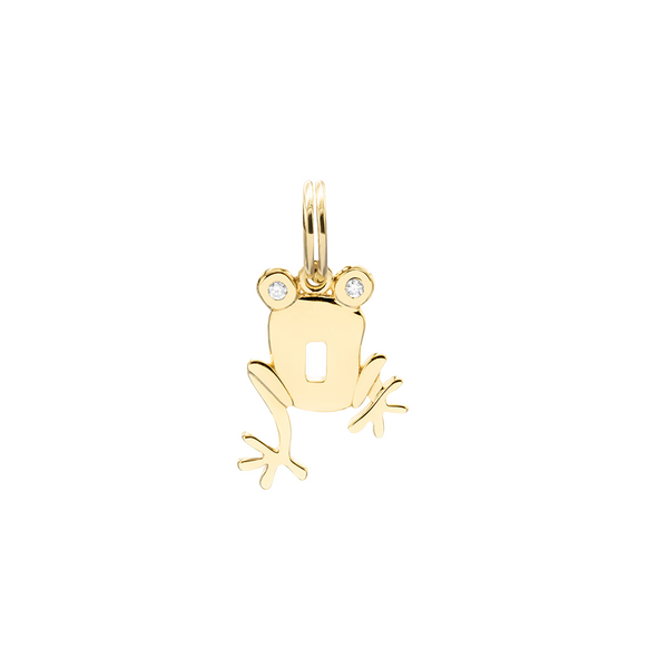 Mattioli Puzzle Charms Frog Pendant