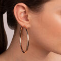 Bronzallure Purezza hoop earrings