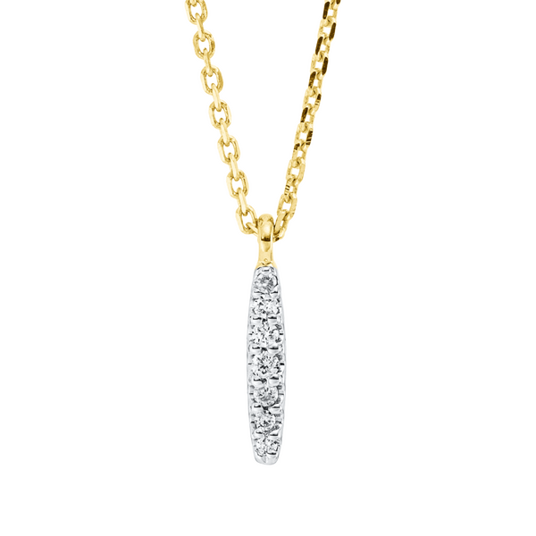 Brogle Classic Kette mit Diamantanhänger