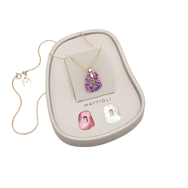 Mattioli Puzzle necklace box, small with 3 puzzles Mattioli Puzzle necklace box, small with 3 puzzles