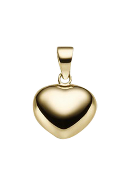 Brogle Classic heart pendant in gold Brogle Classic heart pendant in gold