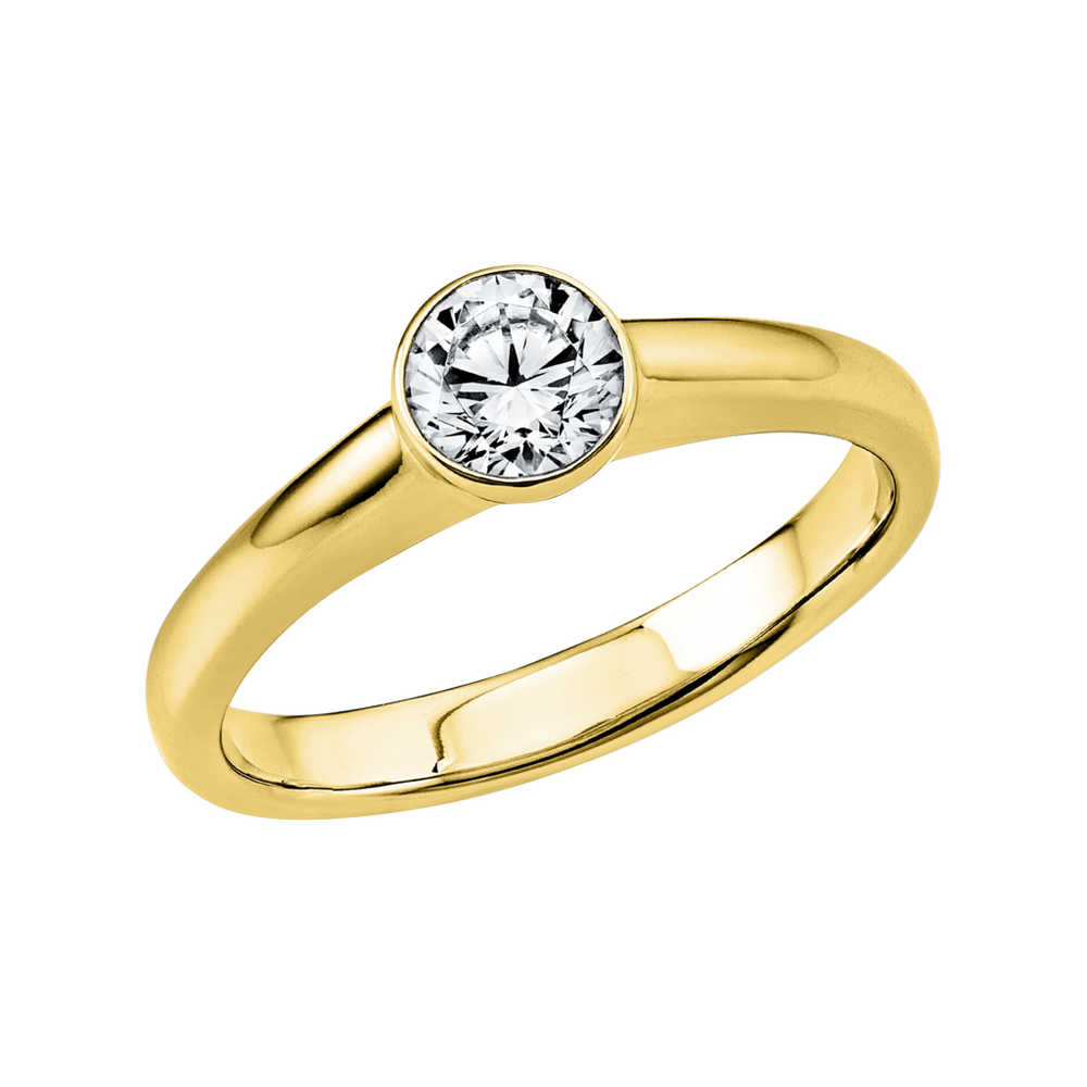 Brogle Selection solitaire ring Sophie up to 0.5 carat