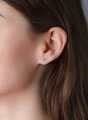 Brogle solitaire ear stud Marie up to 0.5 carat Brogle solitaire ear stud Marie up to 0.5 carat