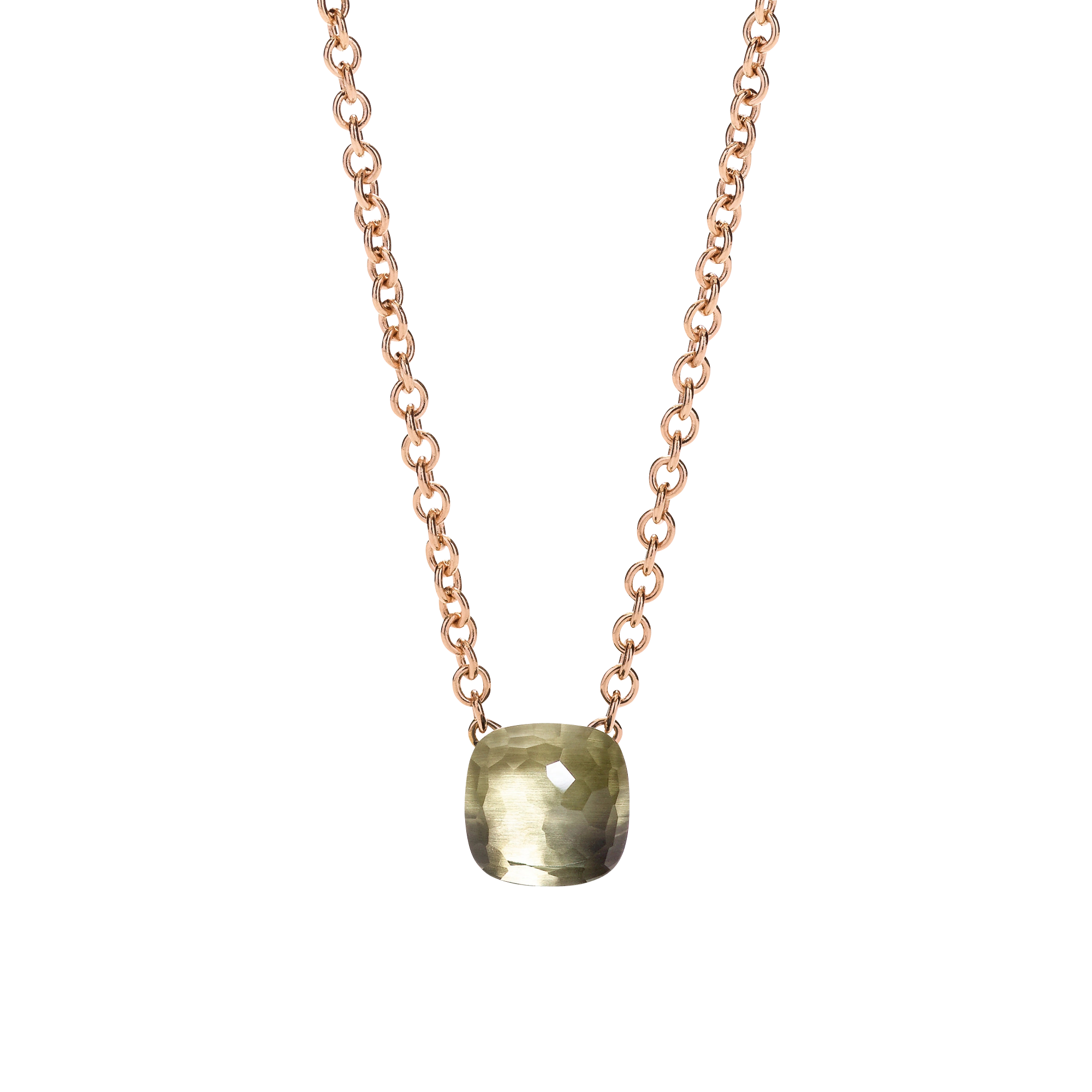 Pomellato Nudo Prasiolite Necklace with Pendant Pomellato Nudo Prasiolite Necklace with Pendant