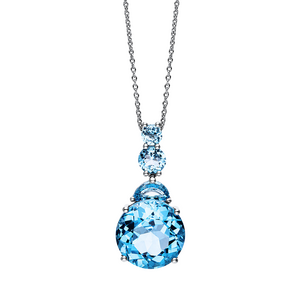 Brogle Selection Felicity necklace with topaz pendant