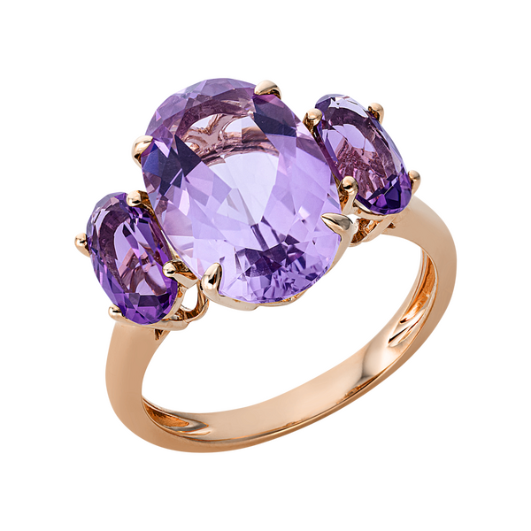 Brogle Selection Felicity amethyst ring