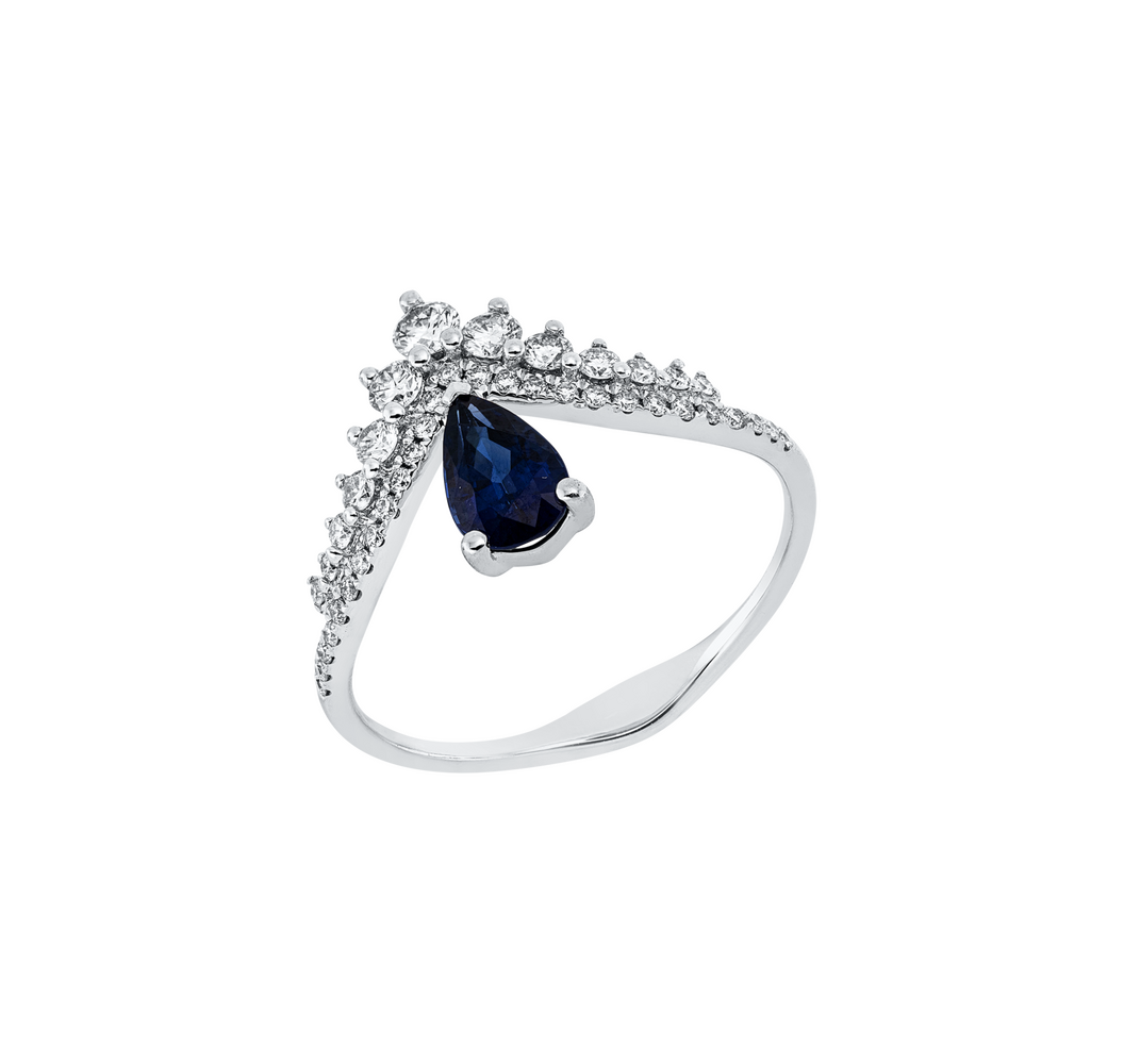 Brogle Classic sapphire ring