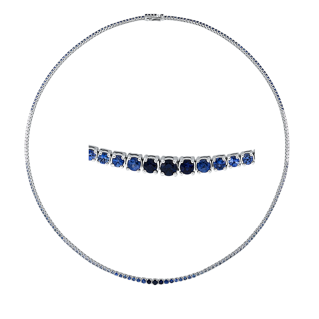 Brogle Selection sapphire necklace Brogle Selection sapphire necklace