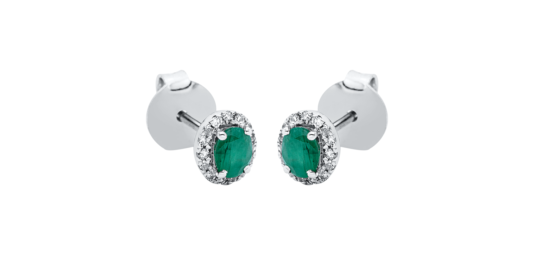 Brogle Classic emerald stud earrings Brogle Classic emerald stud earrings