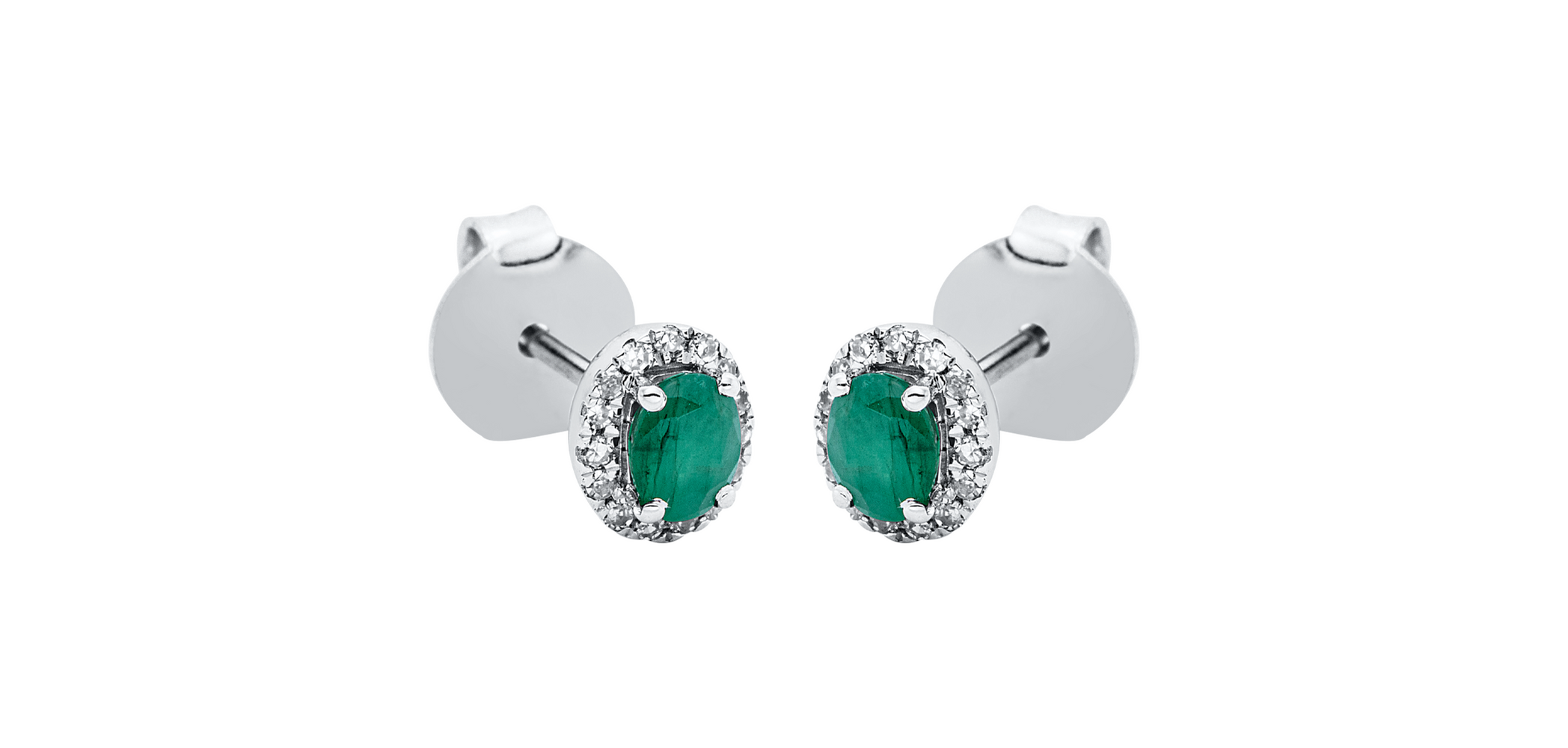 Brogle Classic emerald stud earrings Brogle Classic emerald stud earrings