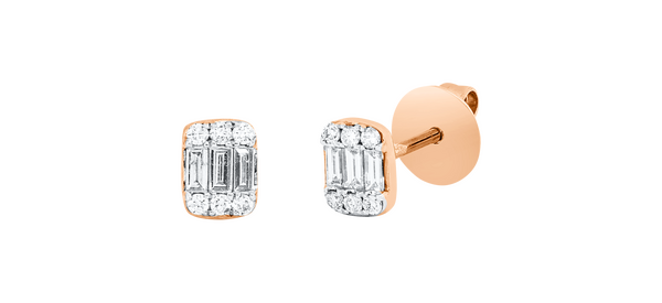 Brogle Classic diamond stud earrings Brogle Classic diamond stud earrings