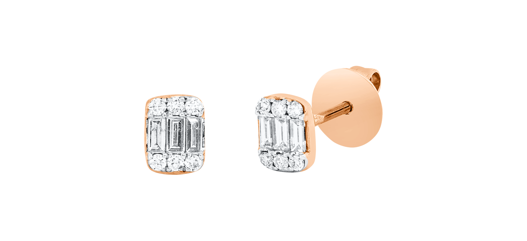 Brogle Classic diamond stud earrings Brogle Classic diamond stud earrings