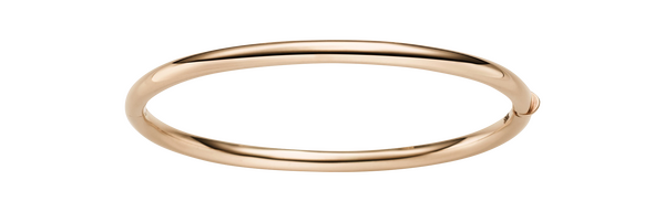 Brogle Classic gold bangle 4mm Brogle Classic gold bangle 4mm