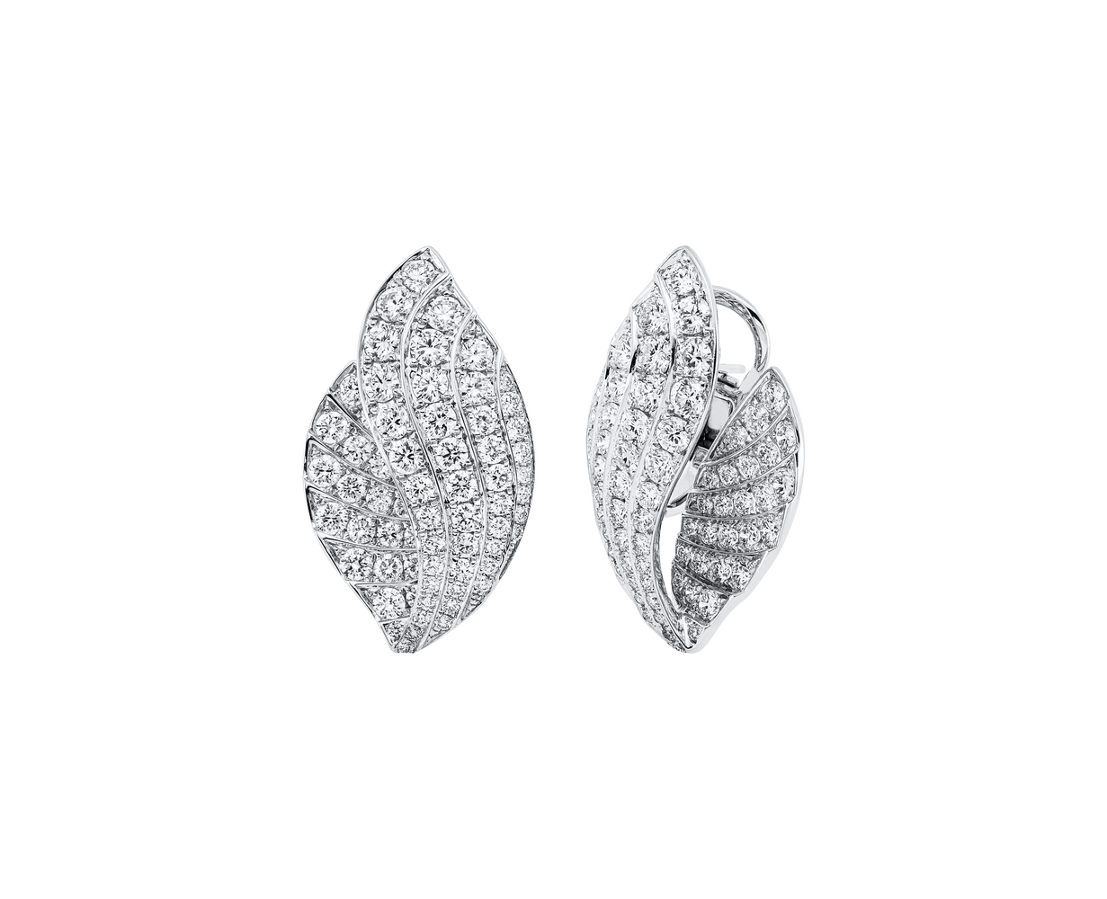 Brogle Selection diamond hoop earrings Brogle Selection diamond hoop earrings