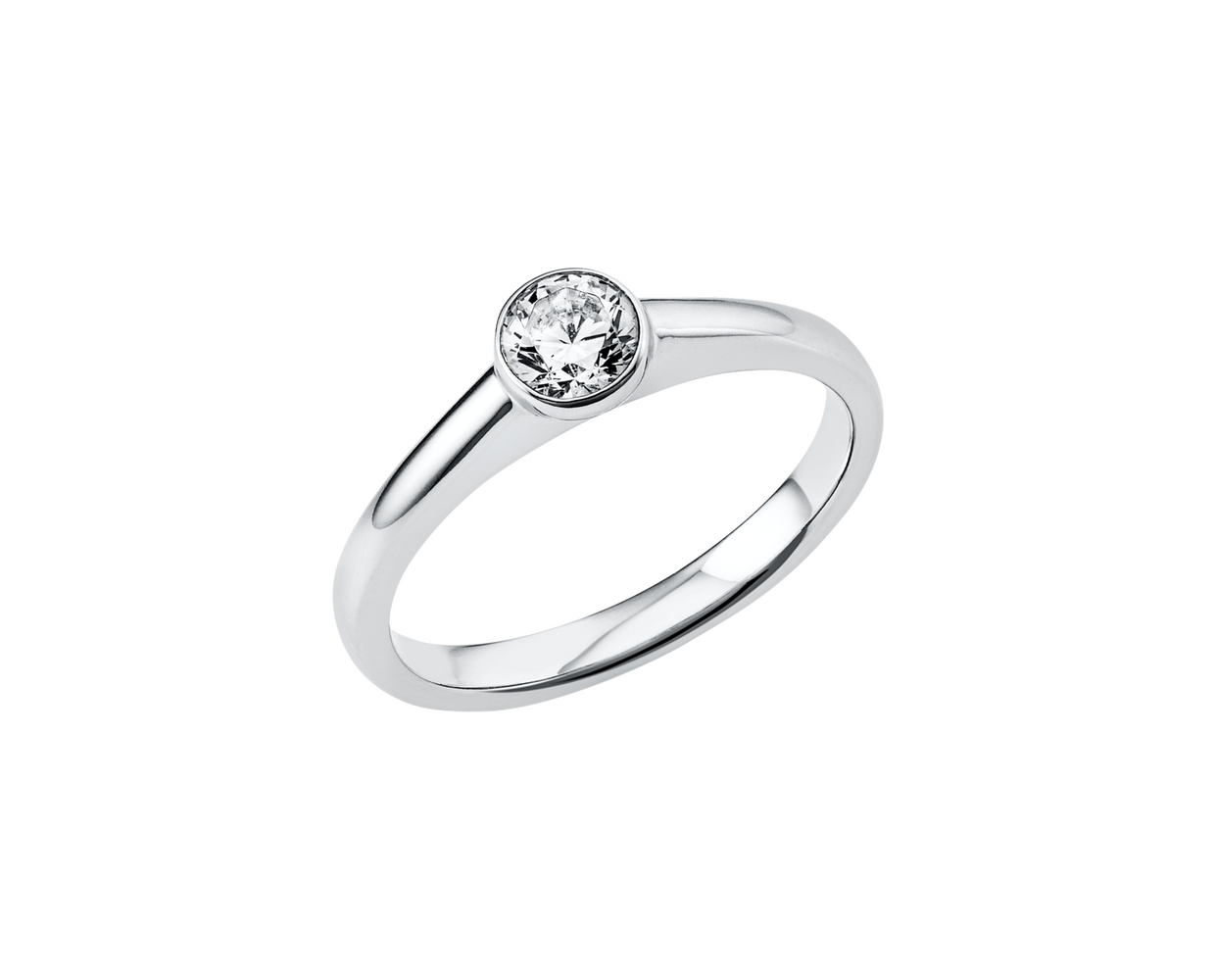 Brogle solitaire ring Sophie up to 0.5 carat