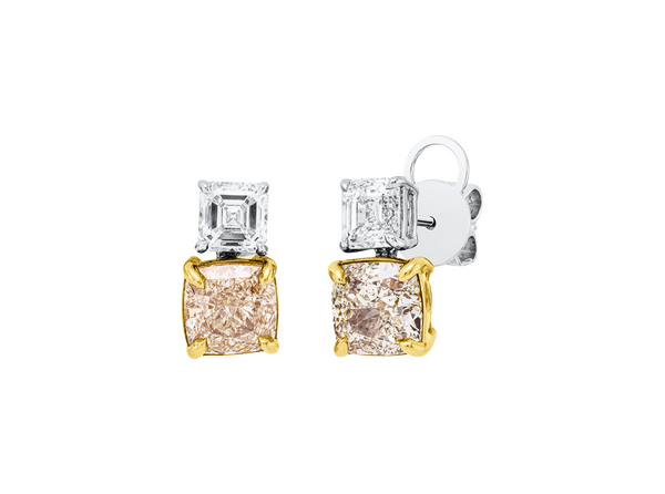 Brogle Selection Bicolor Diamantohrstecker Brogle Selection Bicolor Diamantohrstecker